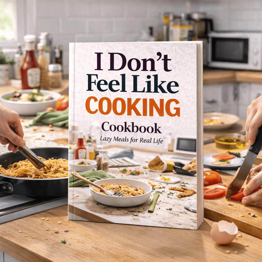 TEMU I Don't Feel Like Cooking Cookbook:lazy Meals For Real Life | Easy & Quick Recipes For Busy People | Simple Home Cooking Guide
