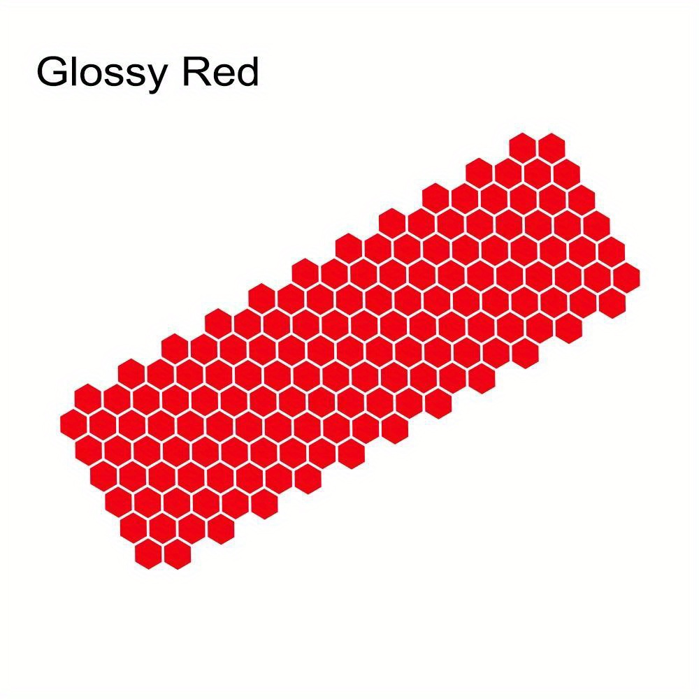 Hexagon Pattern Car Stickers - Self Adhesive PVC Decals For Cars & Trucks