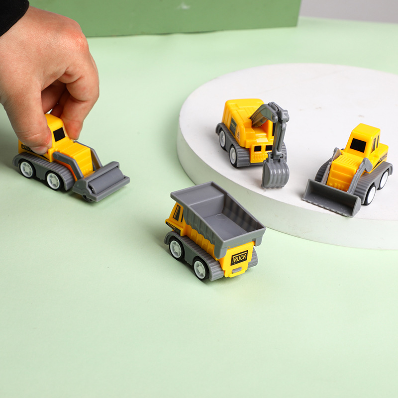 6pcs Construction Vehicles Pull Back Trucks for Kids