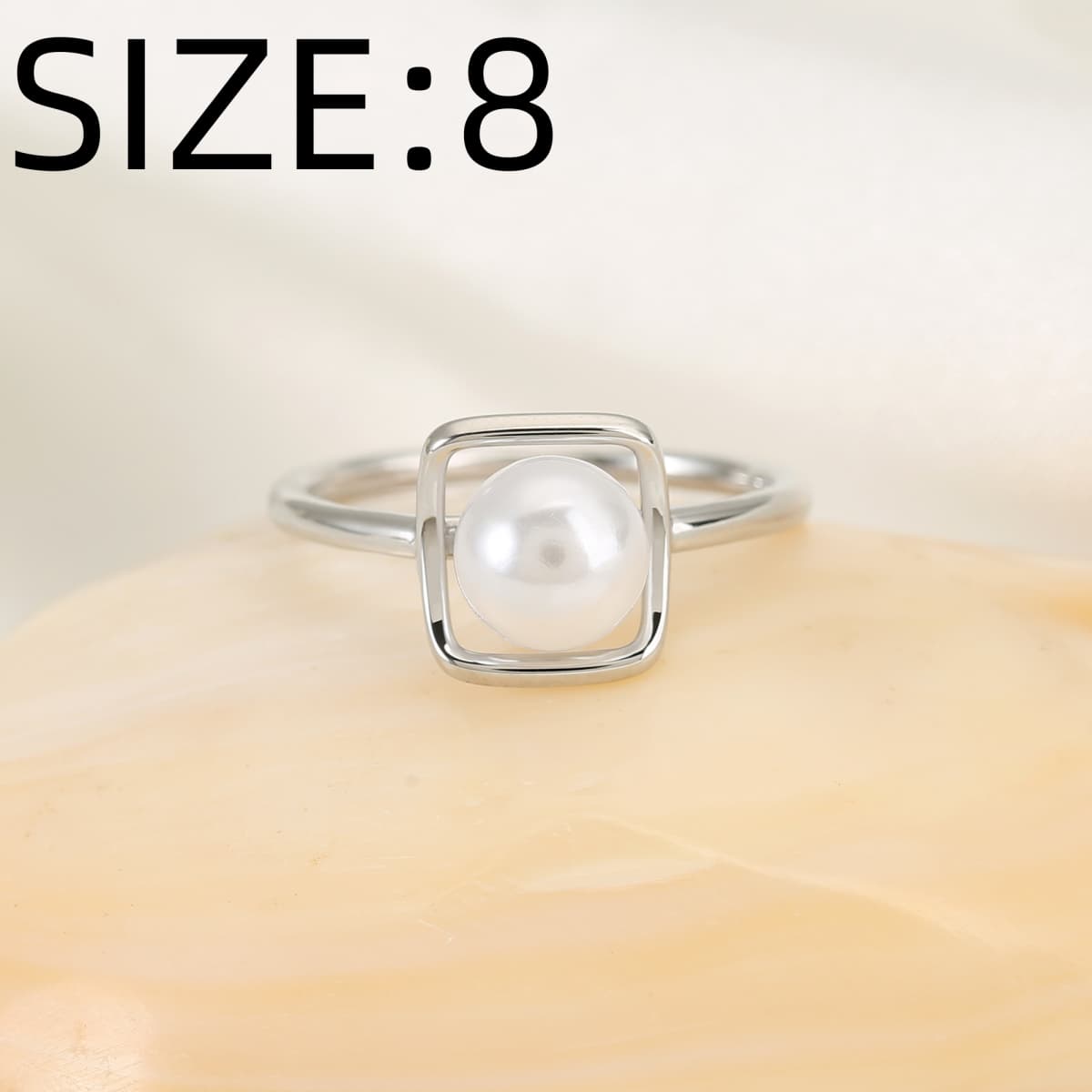 Unisex Copper Starlight Dotted Personalized Fashion Ring