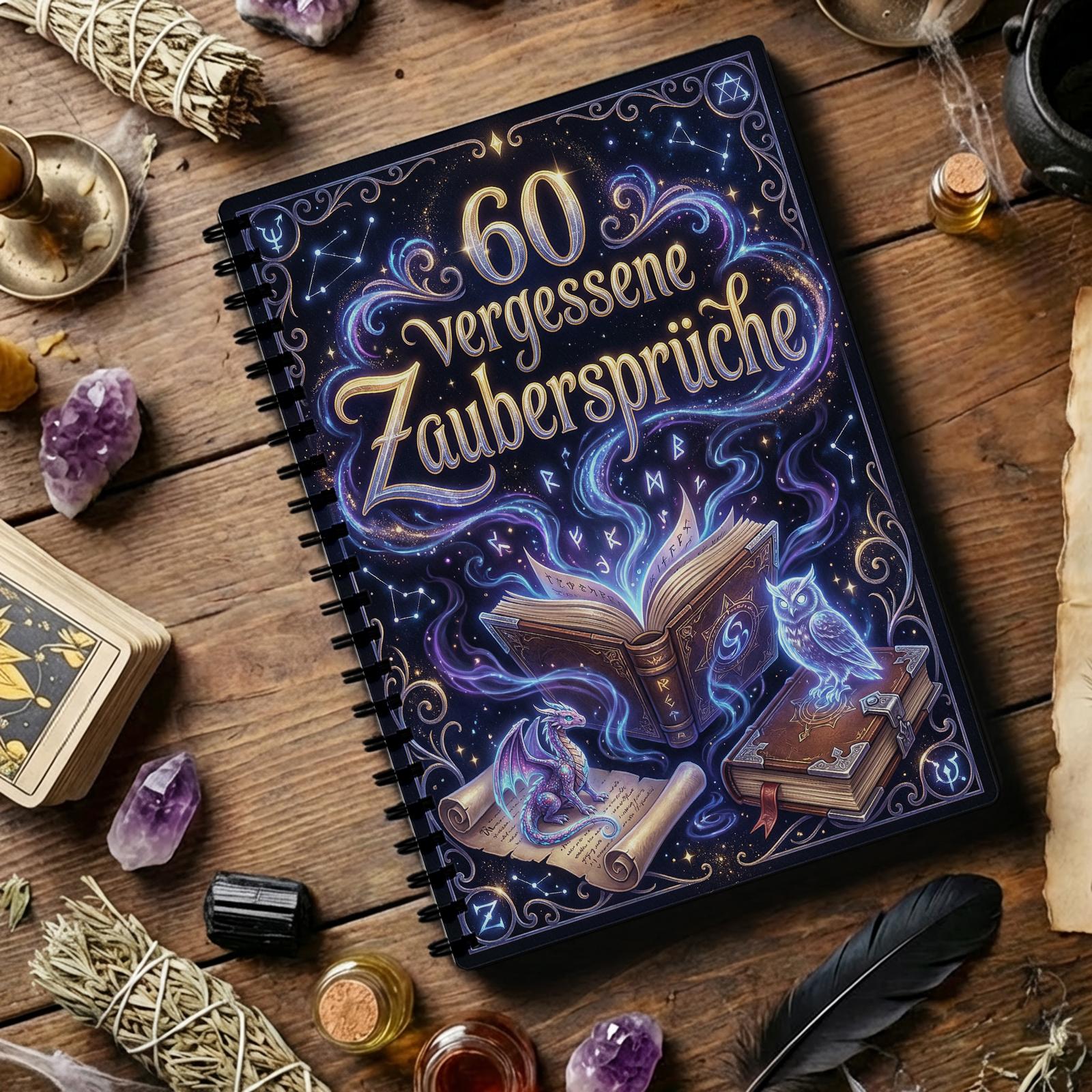 Spells Clipboard Suitable For Beginners - Magic Book & Spell Guide With Wiccan Journal, Notes Book, Pagan Paper Diary For Spellcasting, , Witchcraft Gift For Wiccan Practice And Reference Binder