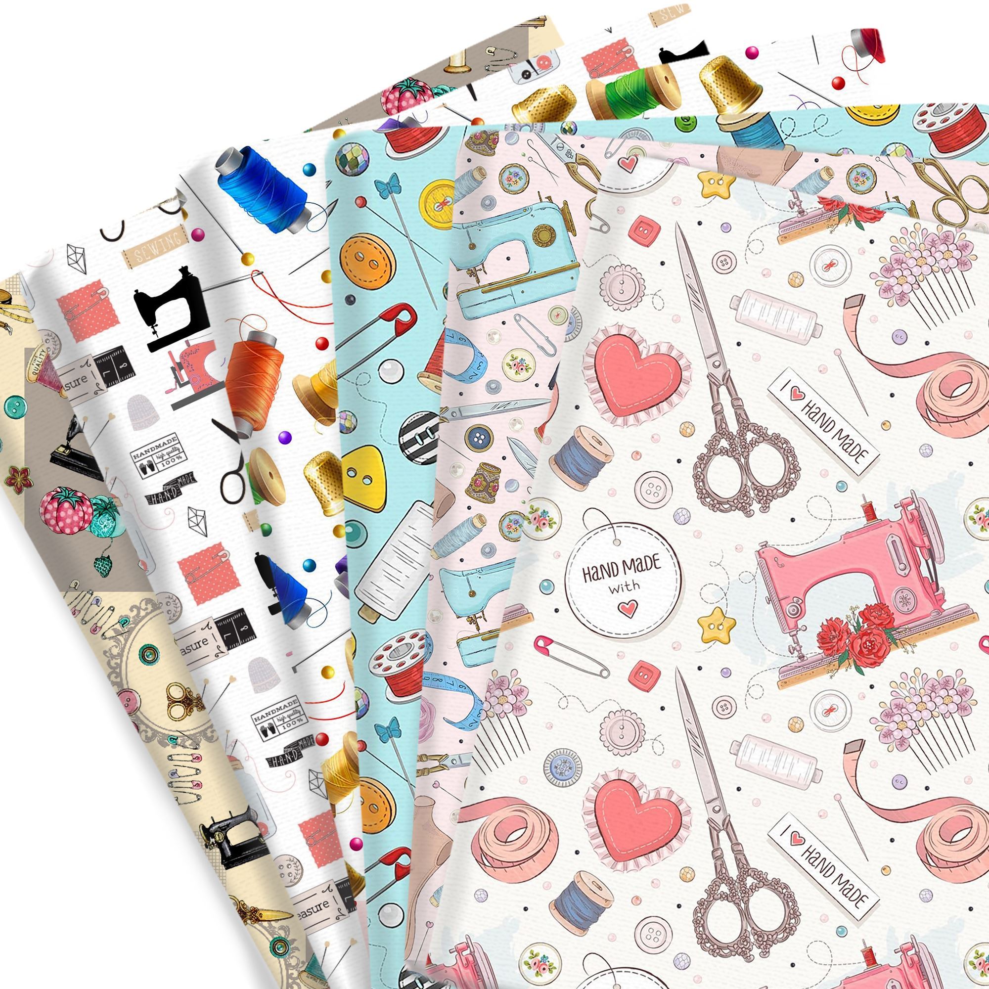 

1pc -themed Polyester Quilting Fabric, 57x19.68in - Vibrant Sewing & Crafting Patterns, Pre-cut For Diy Projects, Doll Clothes & Patchwork, Hand Wash Only, Sewing Supplies Accessories