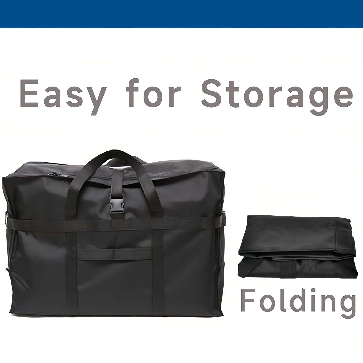 Large Nylon Duffel Bag for Travel and Camping