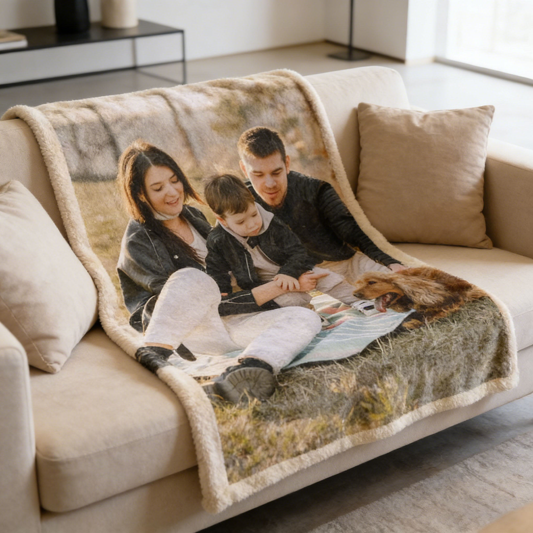 E-shop Individuelles Foto-Flanell-Decke – Selbstgestaltetes Bild, Mehrfoto-Decke, Personalisierte Decke fürs Büro, Nickerchen, Weihnachten, Feiertage,