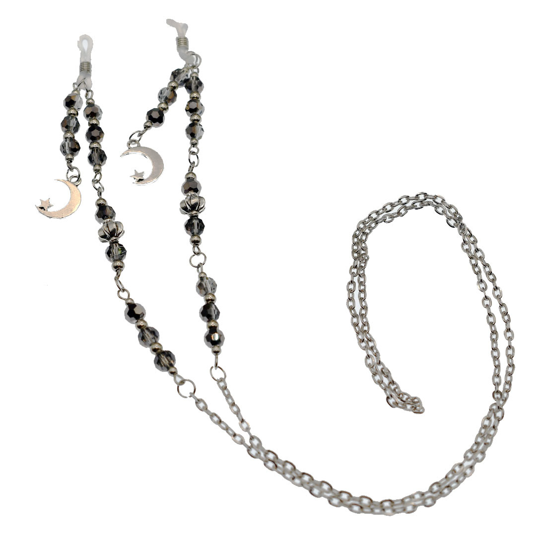 TEMU Glasses Chain, Chain, Celestial Glasses Holder, Moon And Stars Mask Chain