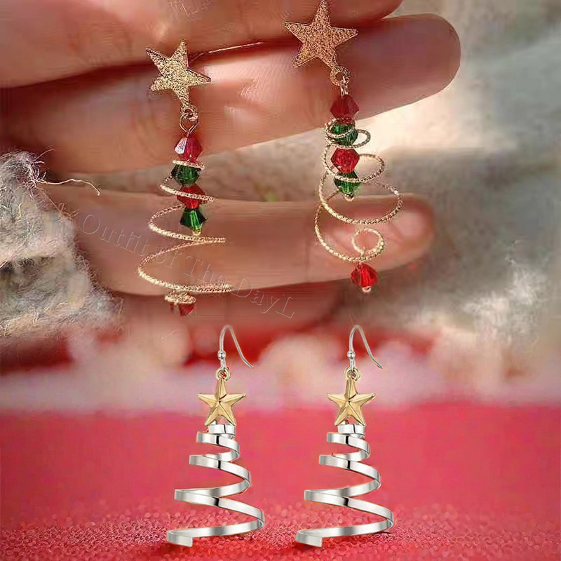

Christmas Tree -pointed Rotating , For Women & Decoration, For