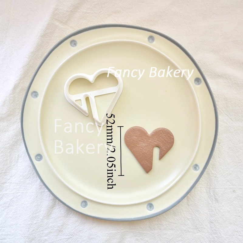 TEMU -shaped Hanging Cup Biscuit Mold & Cookie - Plastic Valentine's Day Love Cookie Cutters Suitable For Christmas, Easter Cake Decoration, Fondant