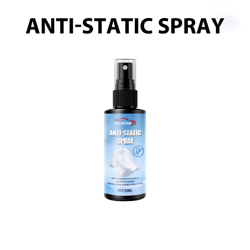 Image of Anti-static Fabric Spray | Quick-drying, Non-sticky, Residue-free, Safe And Non-toxic Formula, Portable Clothing Anti-static Spray Suitable For Shirts, Sweaters, Dresses, Bedding, And Curtains