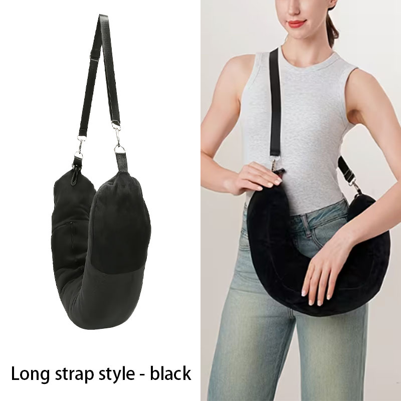 travel neck pillow u shaped cushion design made of soft crystal microfiber fabric portable neck support for air travel   in multiple colors hand wash   suitable for long flights car rides camping and outdoor activities Product details 9
