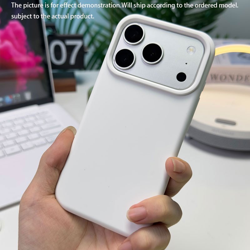 TEMU Phone Case - Yoobao Skin-friendly Silicone Full Coverage Shockproof Phone Case, Trendy Soft Protective Cover For Iphone 17, For Iphone 16 Pro