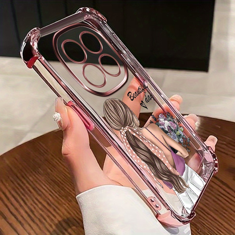 TEMU Phone Case: Electroplated Four-corner Protection Soft Case For Redmi Note 14 Pro  5g, Note 14, Note 14 Pro, Note 13, Note 13 Pro, Note 12 Pro -