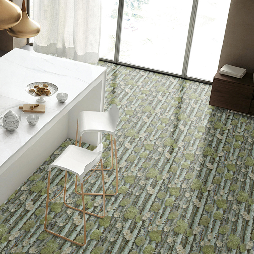 10pcs peel and stick waterproof floor tiles suitable for kitchen bathroom plastic floor stickers with waterproof wear resistant peel and stick installation for home renovation suitable for living room bedroom
