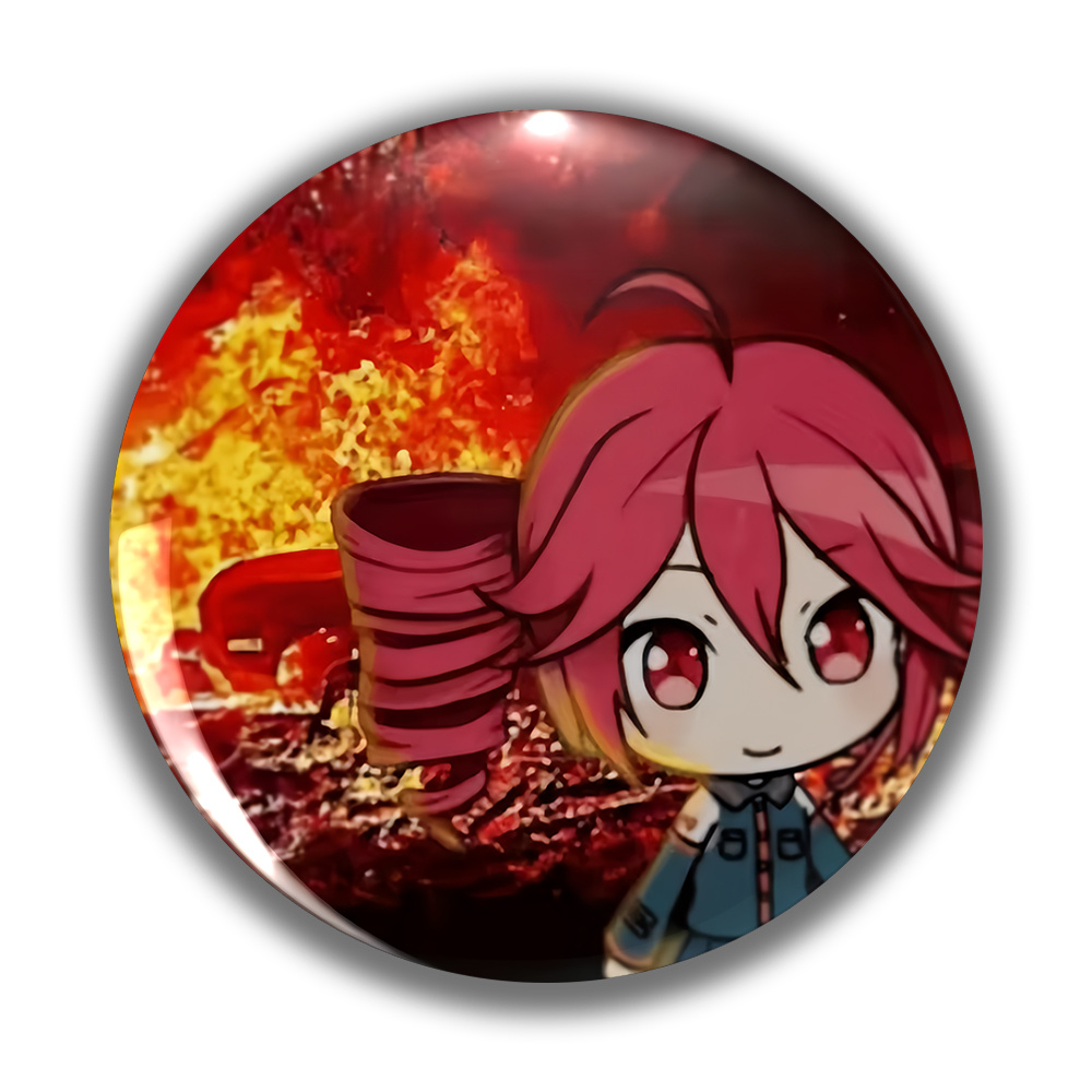 TEMU circular de dibujos animados de anime de moda para hombre, pin unisex, adecuado para accesorios exquisitos como ropa, mochilas y sombreros,