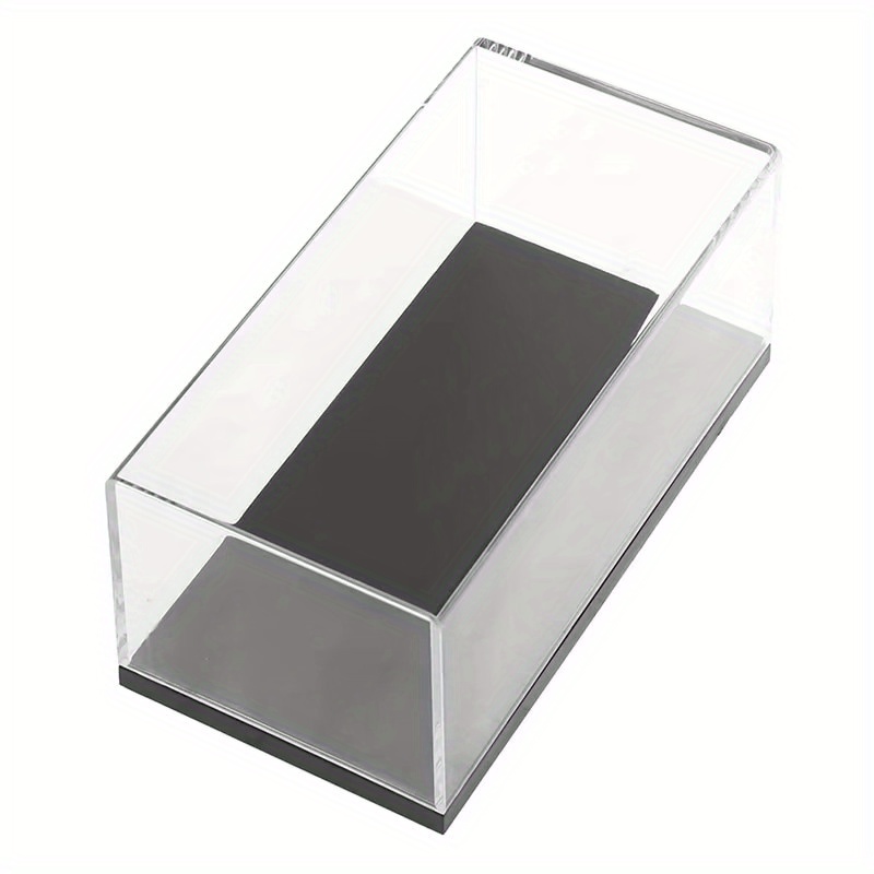 

1pc Clear Acrylic Display Case 5.7 X 2.6 X 2.8 Inches Fit For 1/64 1/43 1/36 1/32 Scale Model Car Storage Box