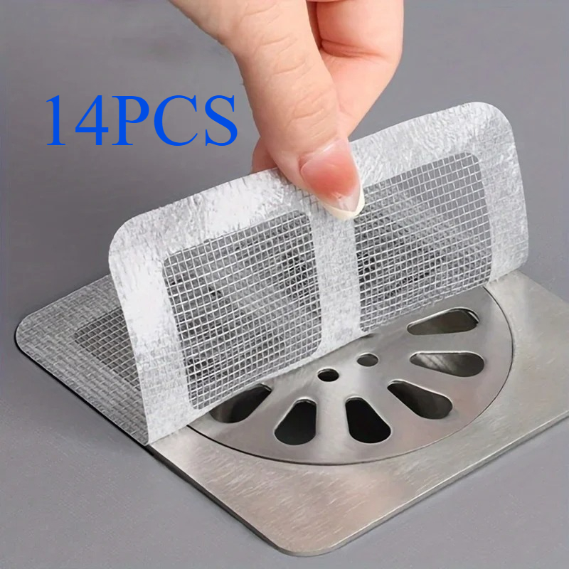 shower   4 8 14pcs hair traps drain stickers shower drain stopper   no power needed shower   shower  