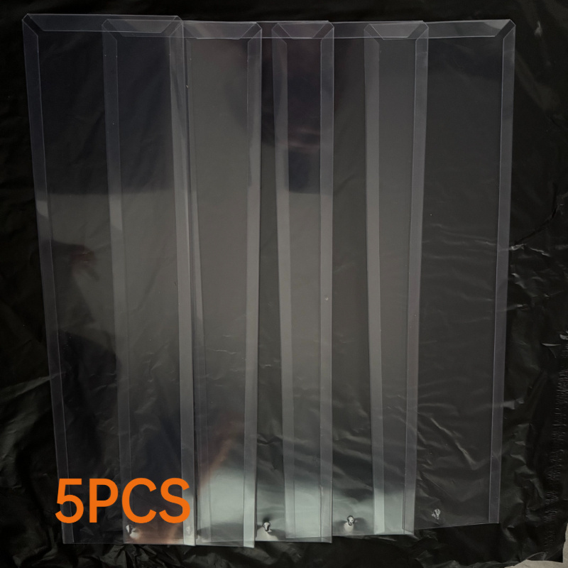 5pcs/10pcs Collectible Toy Car Protective Case, Transparent Toy Car Display Box, Sliding Lid Plastic Packaging Box With Folded Edges - Suitable For Toy Cars And Collectibles