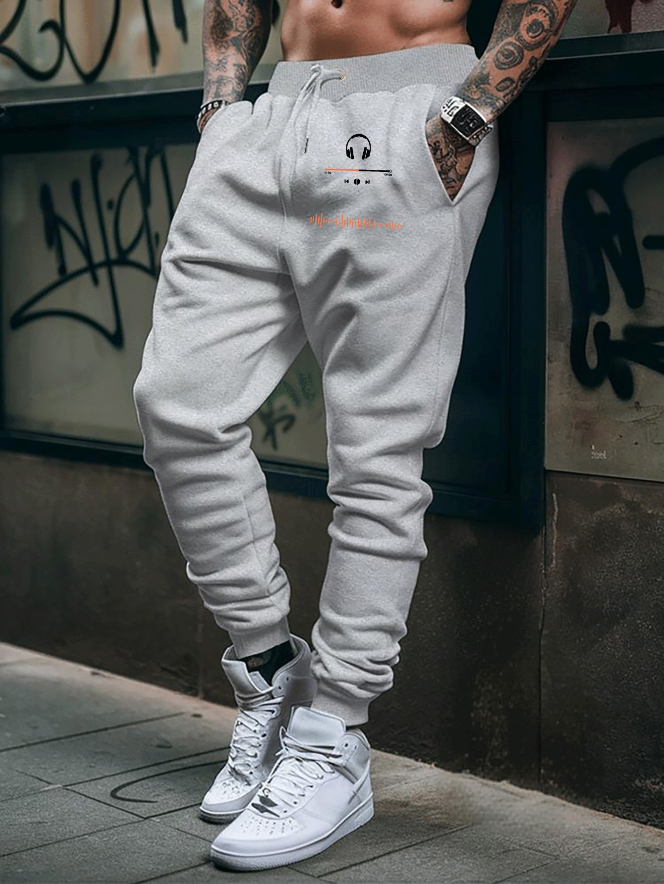 joggers estilo delgado hombres pantalones Temu Colombia