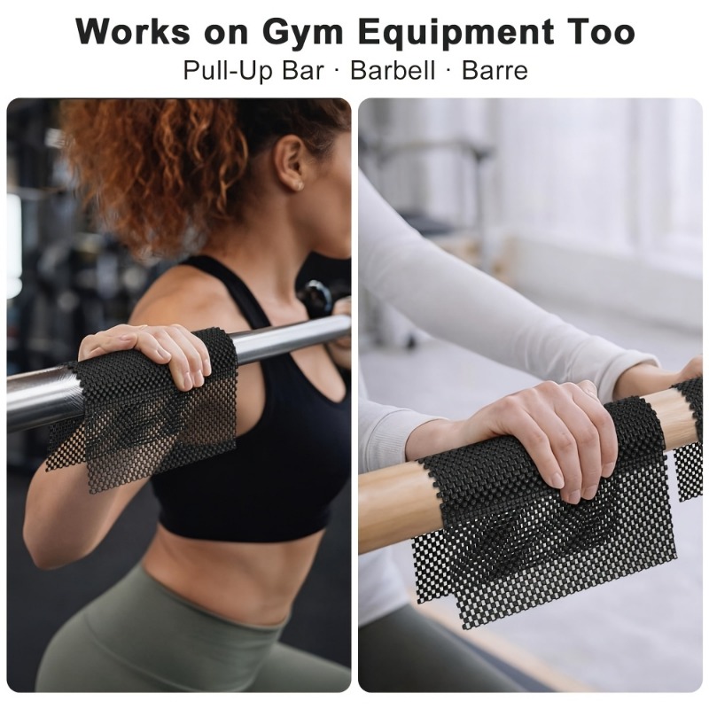 4 Pack Non-Slip Pilates Grip Pads for Strength Training Equipment