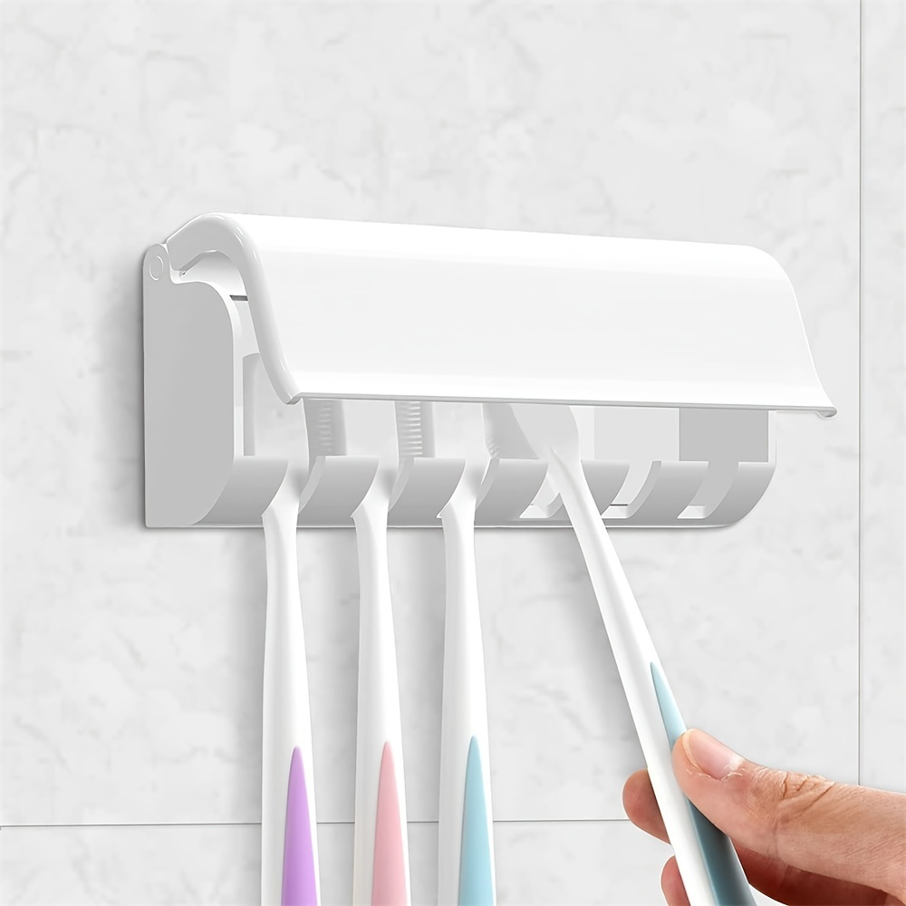 

-mounted Toothbrush , - Plastic Bathroom Accessory, Organization, No ,