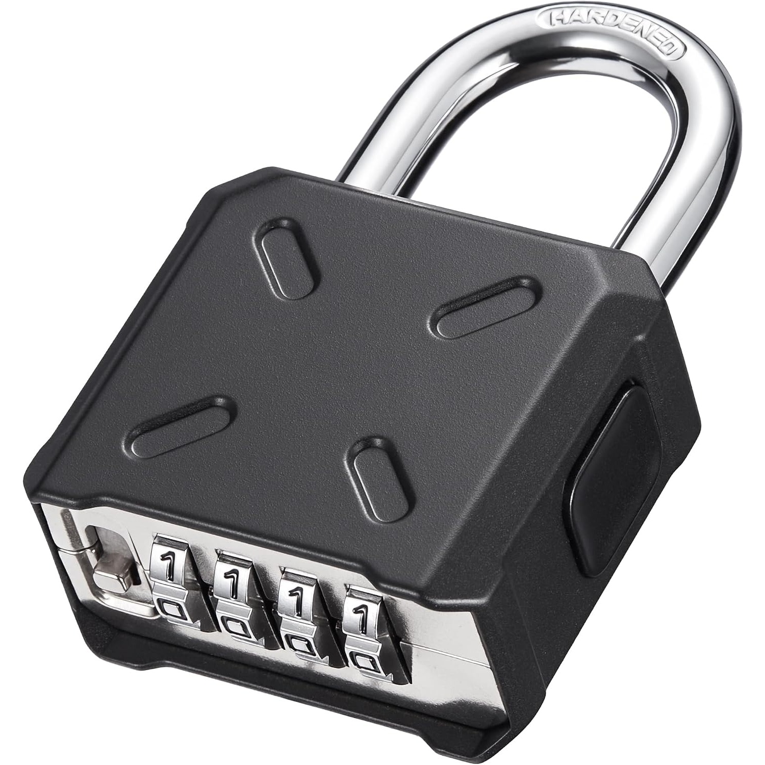 TEMU Combination Lock Heavy Duty Outdoor Padlock, Security 4- Gate Locks For Fence, Toolbox, Case, Hasp Storage, 1 Pack