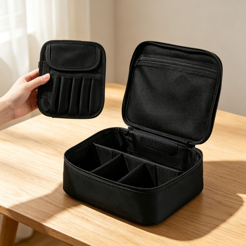 TEMU Borsa da toilette da viaggio portatile a di grande capacit�, organizzatore unisex per cosmetici e articoli da toeletta per , custodia per viaggi