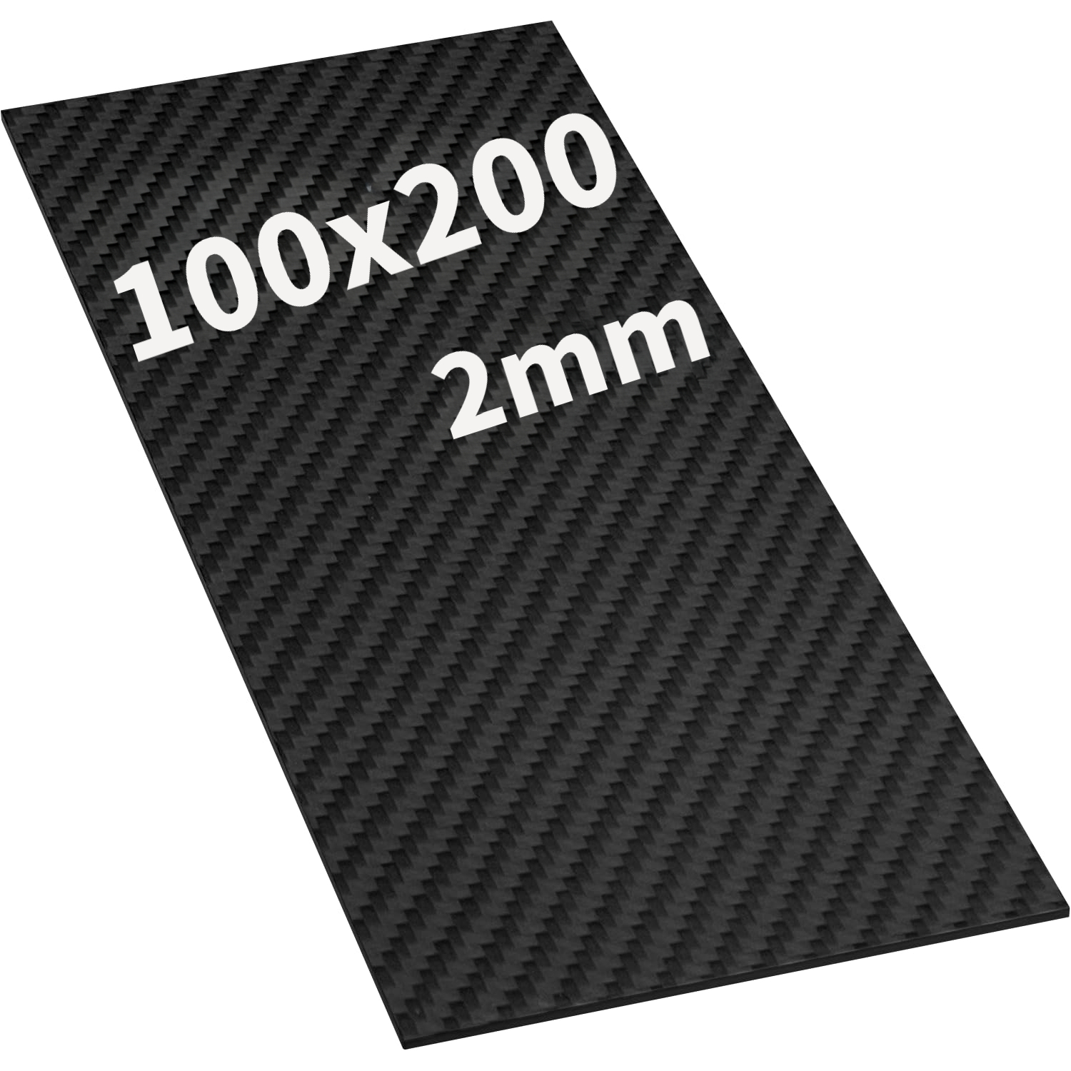TEMU Plastic Sheet With Carbon Fiber Look, Textured Carbon Fiber, And Dimensionally Stable, Cnc-compatible, Diy Material For Model Making, Industrial