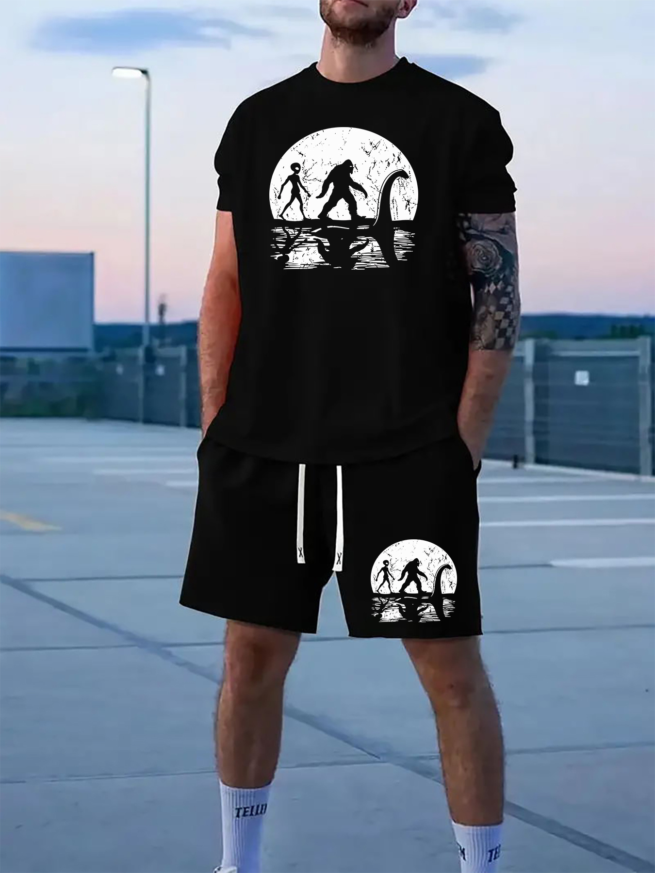 青い幾何学模様 Tシャツとショーツセット 青い幾何学模様 Tシャツとショーツセット 楽天市場】ロゴTシャツ