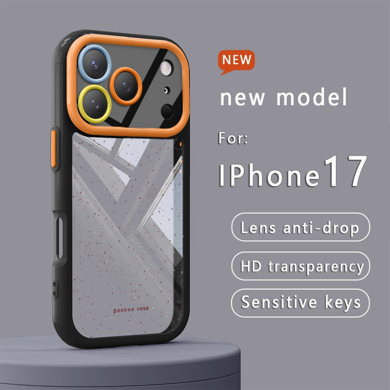 TEMU Phone Case: High Case With Creative Floral Patterns, Colored Cream Transparent, Suitable For Iphone X/11/12/13/14/15/16/17/plus/pro/promax,