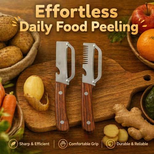 2pcs stainless steel multi functional vegetable peeler and bottle opener saving and convenient kitchen tool suitable for vegetables and fruits paring knives