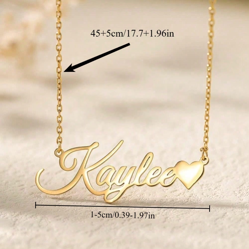 Personalized Stainless Steel Name Necklace