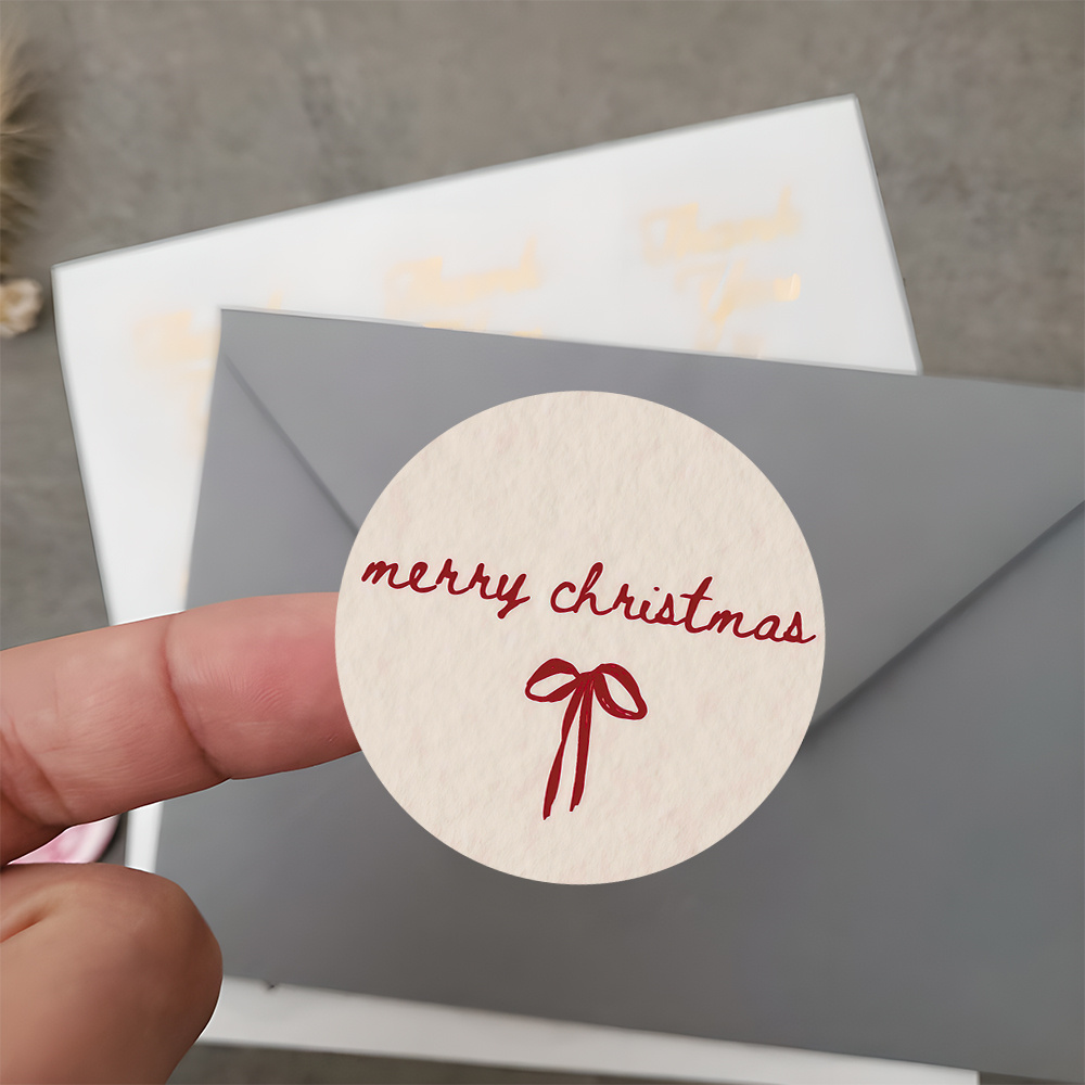 96 st röda kursiva god klistermärken med - Temu Sweden