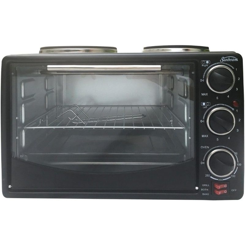 Sunbeam Small Oven, 20 Liters, Black Color
