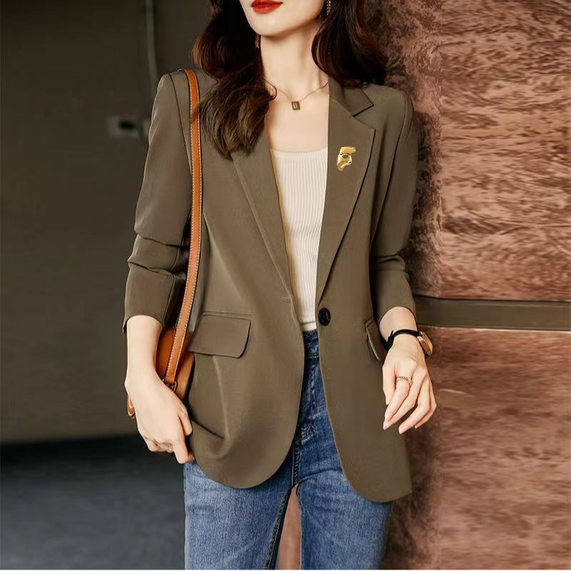 Individual Simple Mask Brooches High Quality Men Women Suit Accessories