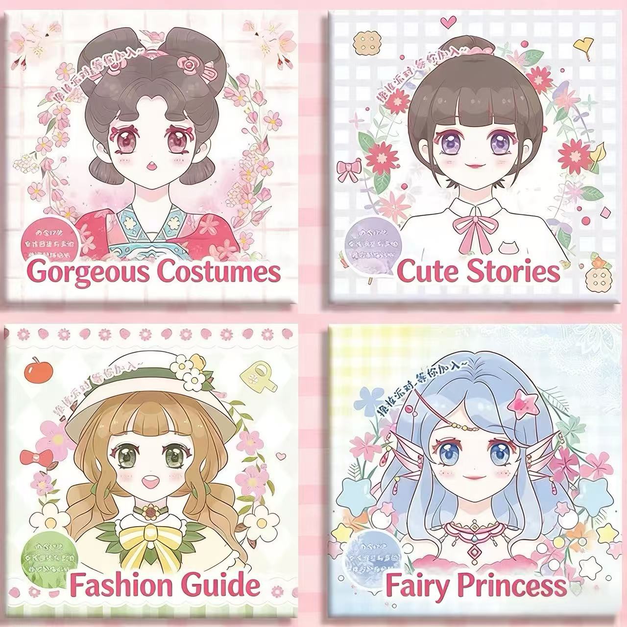 sticker dress up book sold on Temu Canada