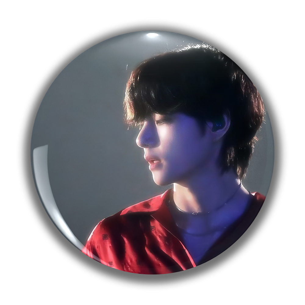 TEMU 2d Flat - Anime Cartoon Brooch - Stylish And Gorgeous Pin For Men - Unisex Round Badge - Exquisite Accessory Suitable For Festivals - Fun Gift
