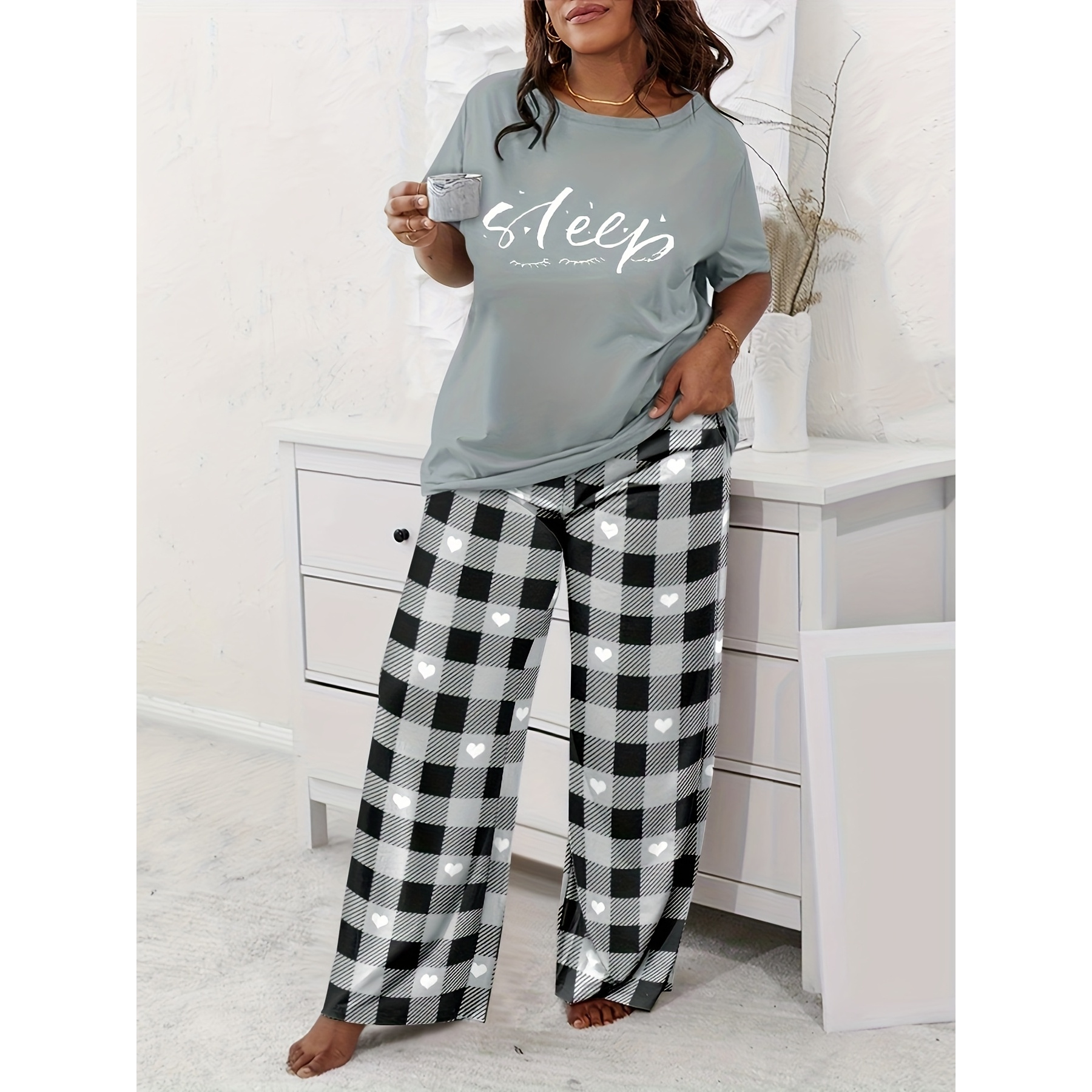 TEMU Short-sleeved Shirts Only, Casual Women's T-shirts, Printed T-shirts