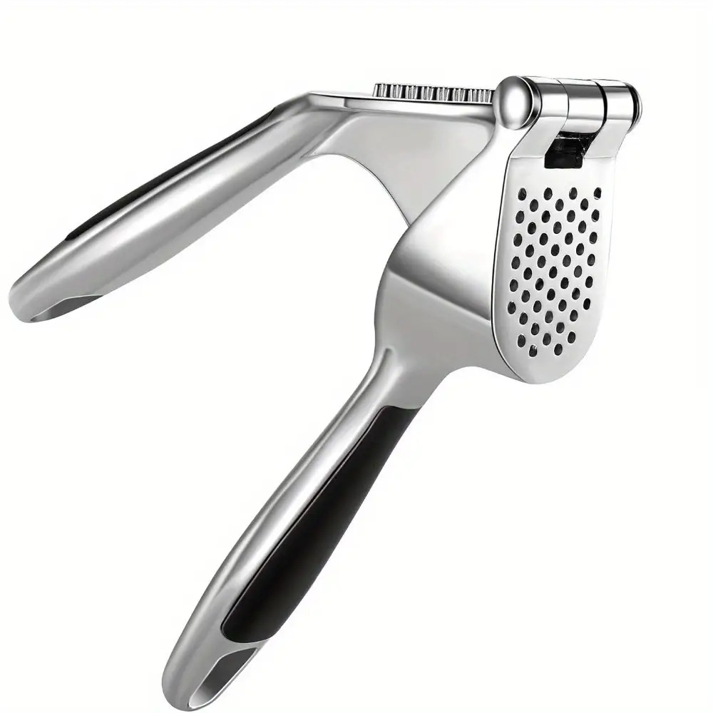 TEMU Garlic Press, Multi-functional Garlic Press, Washable Garlic Crusher, Kitchen Garlic Chopper, Ginger Juicer, Garlic Masher, Garlic Mincer,