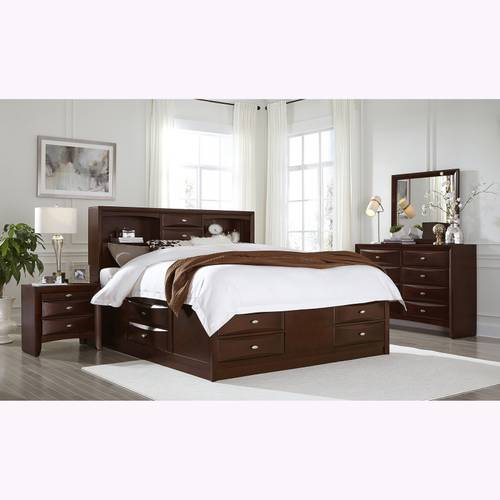 5pcs queen bedroom set service