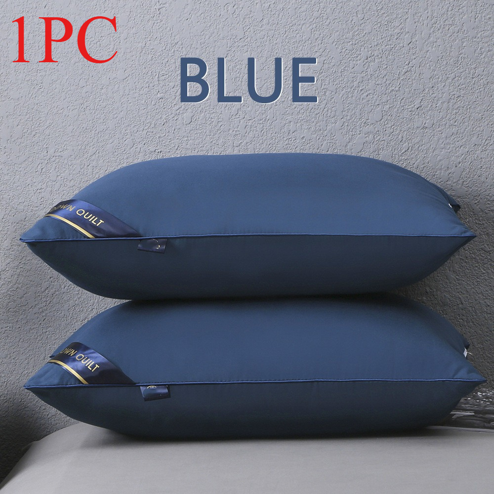 TEMU Limited-time Offer: Upgraded Luxury 5- Pillow - Elegant , Deep Sleep Neck Support, Stability & Machine Washable Hypoallergenic Pillow For Home,