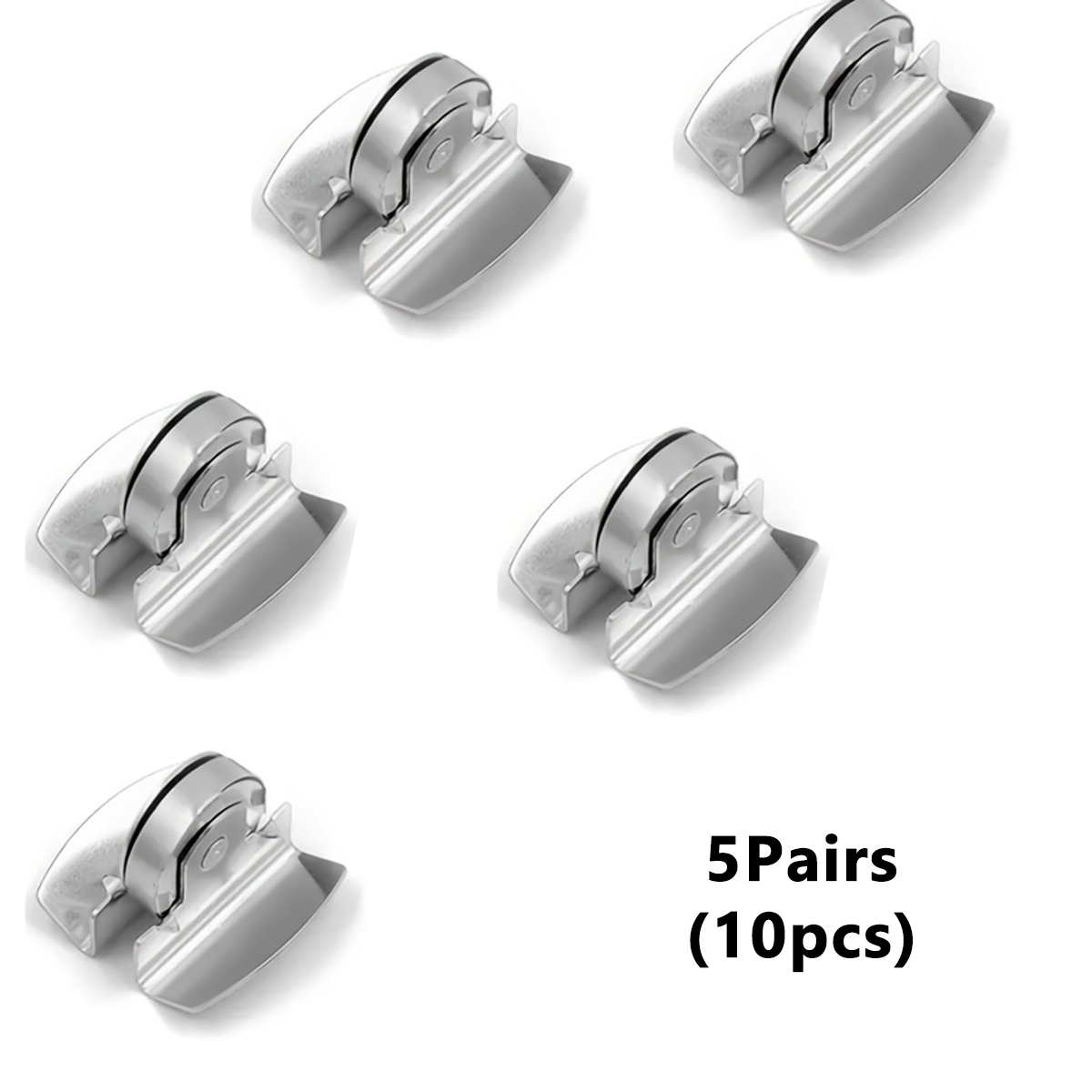 5 Pairs (10pcs) Bag Snap Accessories Magnet Magnetic Faux Leather Bag Snap Button Hidden Button No-sew Button Snap