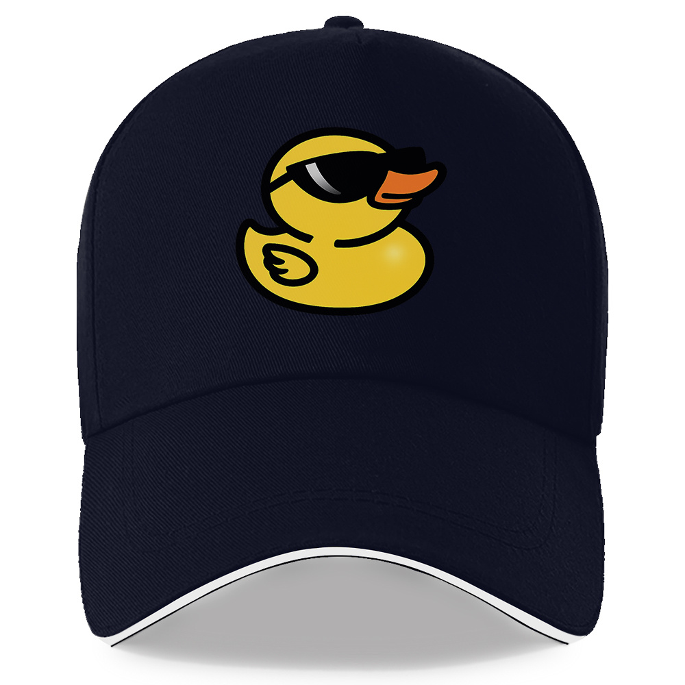 E-shop 1 Stück Herren verstellbare Entengesicht Baseballkappe mit modischer Brille - Leichte, atmungsaktive Sportmütze für Laufen Fitness