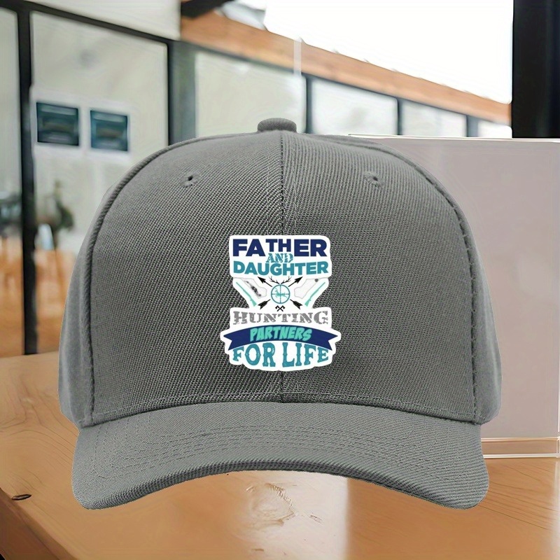 father and daughter hunting   t dad and daughter hunting hunters poster blue gift for hunter father and hunter daughter baseball cap trendy baseball cap for   ideal for everyday use