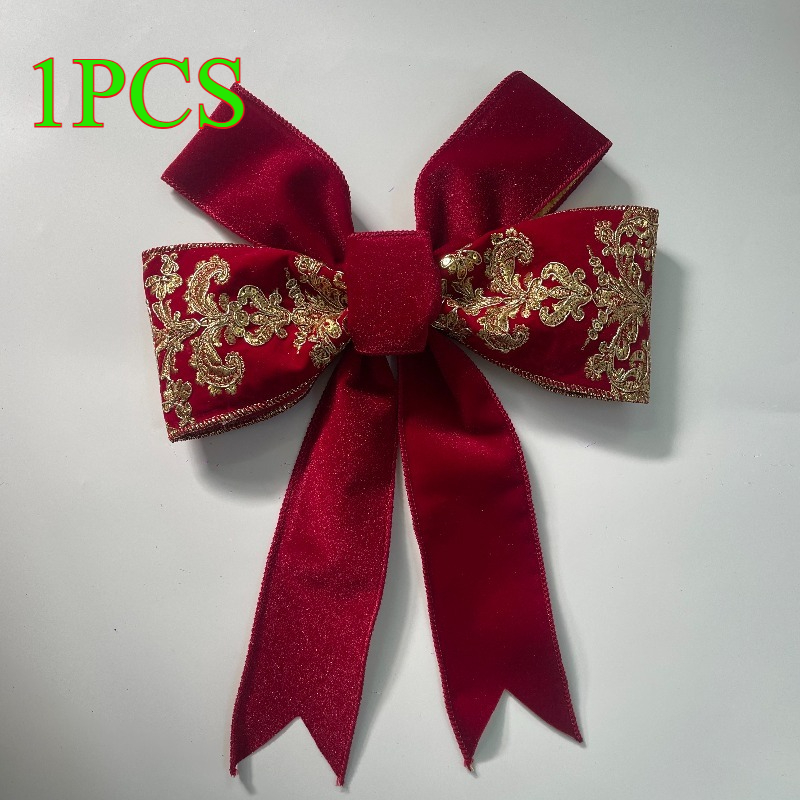 TEMU ricamato 1 pz vino con filo - Lussuoso per appendere a porta e parete, decorazione per armadietti, ghirlande nuziali, confezioni regalo,