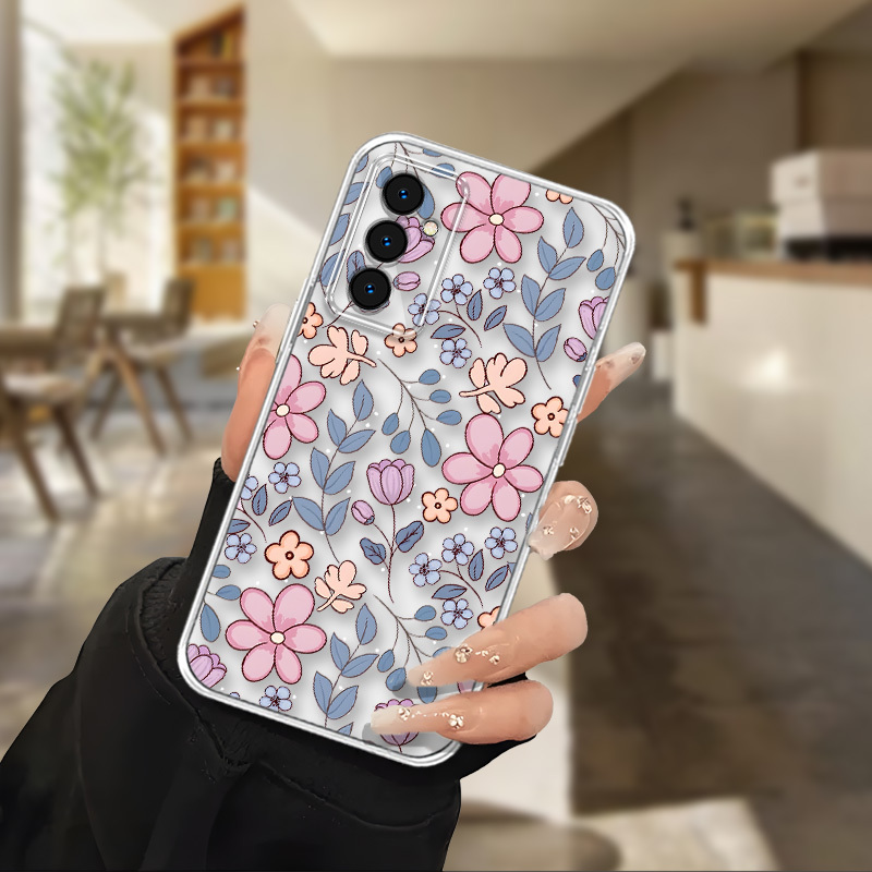 TEMU Transparent Mobile Phone Case A14 A24 4g A04 A04s A05 A05s A06 A13 A15 A16 A22 A23 A24 A25 A32 A33 A34 A35 A52 A52s A53 A54 A55 A56 5g S21 S23
