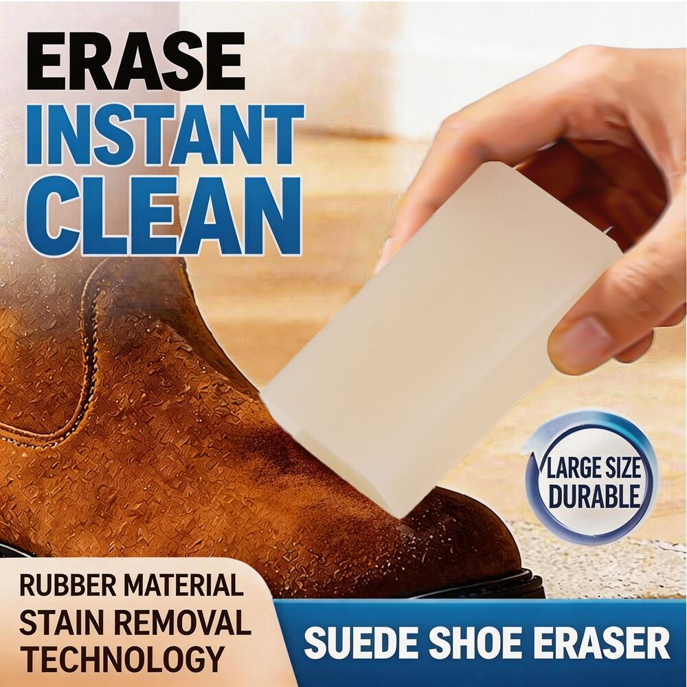 chemical free suitable for sneakers suede cleaning eraser for sheepskin matte leather rubber erasers for   whitening stain remover for sneaker polish suede   no chemicals