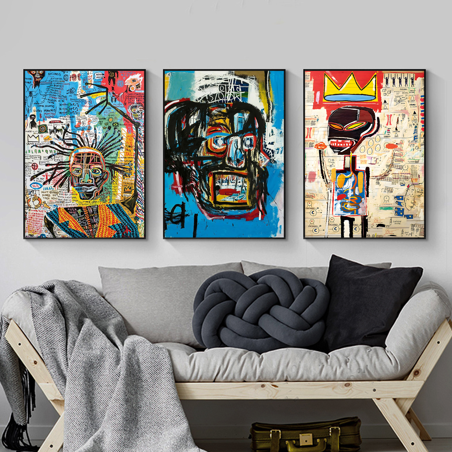 

3 pièces d'affiches d' , décoration murale abstraite, de , , , chambre à coucher,