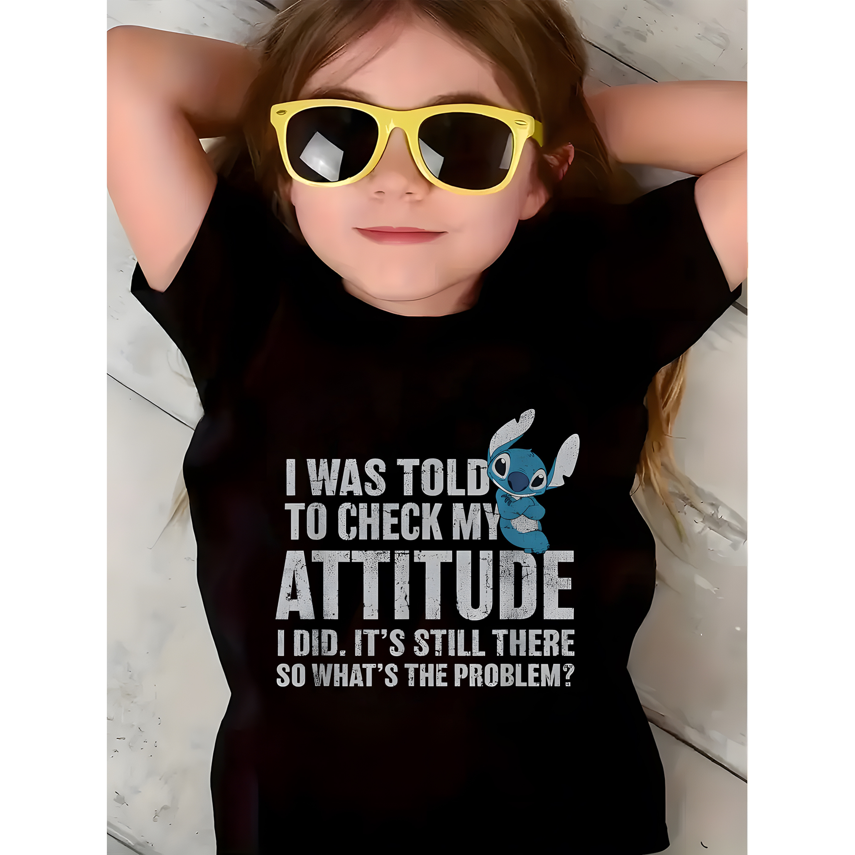 Disney Lilo & Stitch Attitude Problem Alien T-Shirt