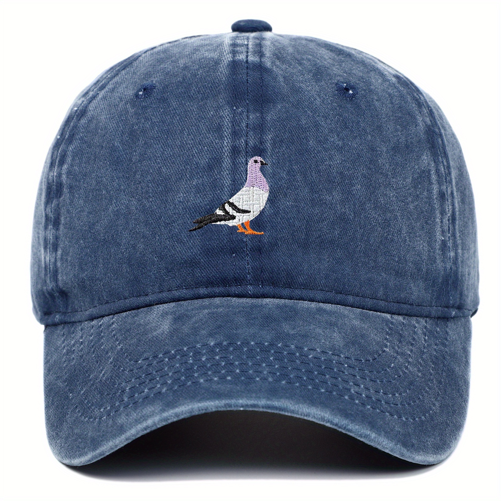 Embroidered Vintage Washed Cotton Dad Hat Baseball Cap Adjustable Snapback Fashion Outdoor Sport Baseball Caps For Men Women Love Heart  main image 3