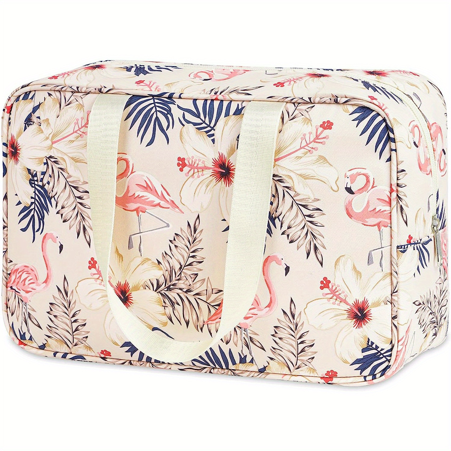 TEMU Large Capacity Toiletry Bag, An Essential Travel Accessory, Oversized Makeup Bag, Multifunctional Storage Pouch, Toiletries Storage Bag,