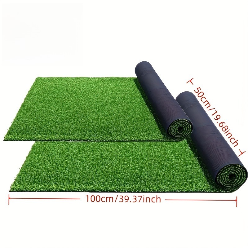Césped Artificial, Césped Sintético Grande para Exteriores - Alfombra de Plástico Realista, Adecuado para Jardines y Patios Duraderos para Bodas y Parques Infantiles; Bajo Mantenimiento y Fácil de Instalar, Ideal para Áreas Pequeñas o Grandes